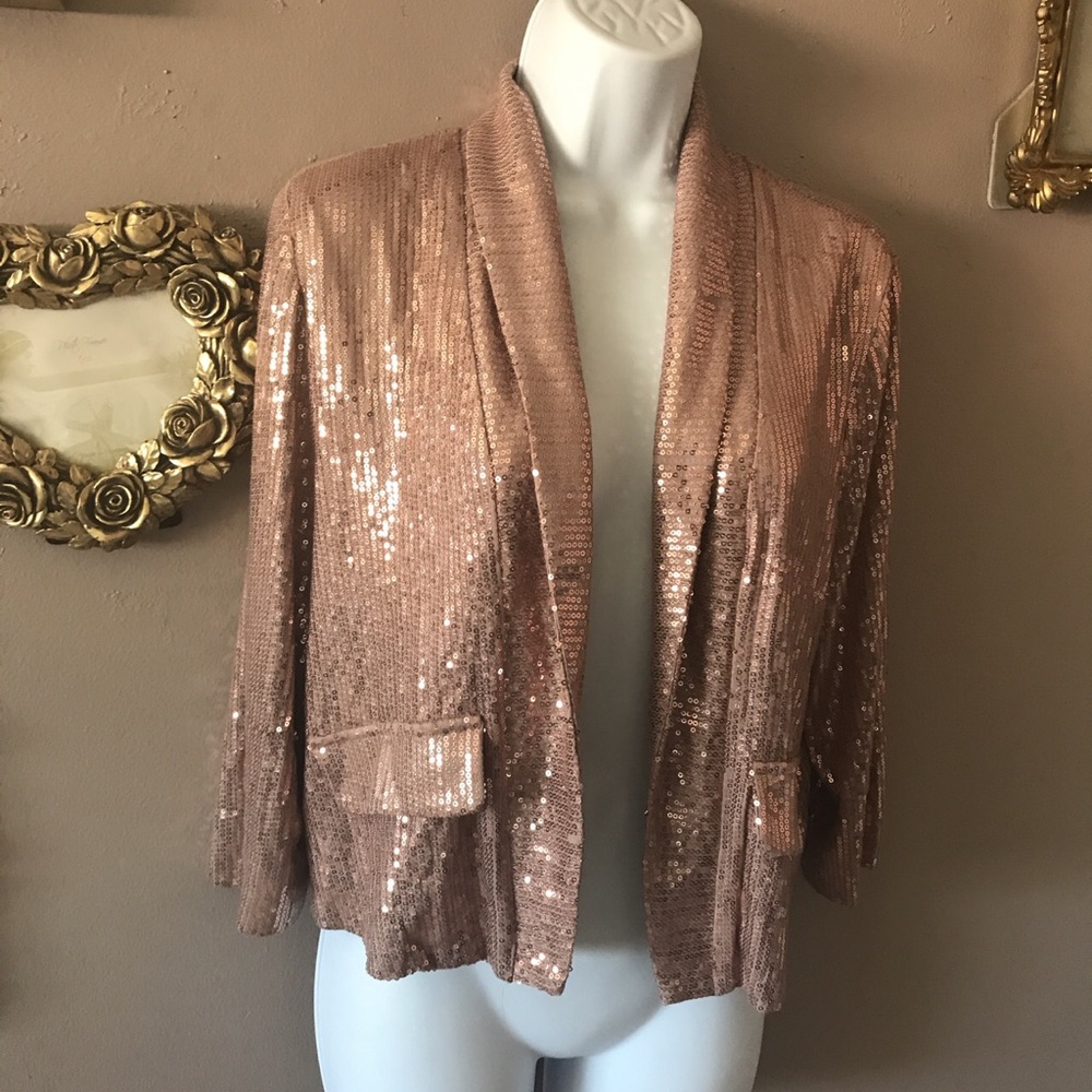 Sequin jacket
